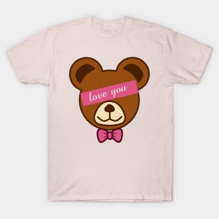 Cute bears love you T-Shirt